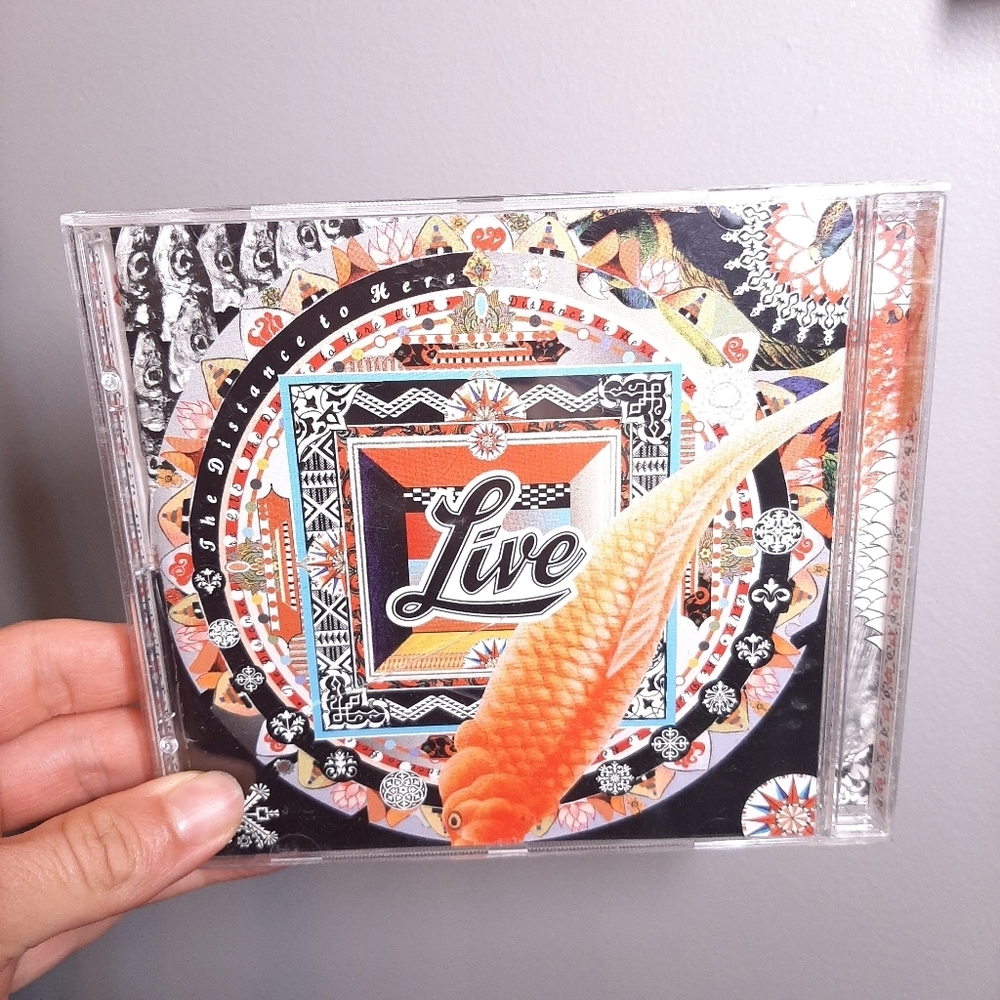 3/$20 VINTAGE 1999 Live The Distance To Here CD Music Album Alternative Rock
